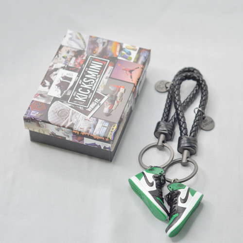 Air Jordan 1 "Pine Green" 3D Sneaker Keychain