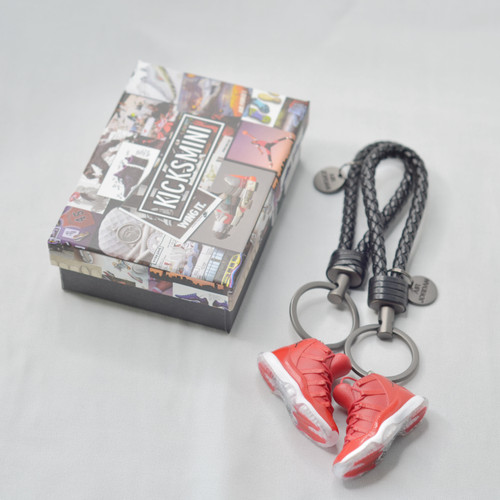 Air Jordan 11 "Win Like 96" 3D Sneaker Keychain