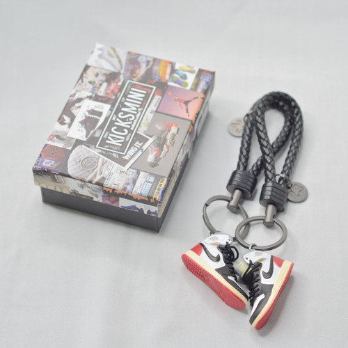 Air Jordan 1 "Union Los Angels Black Toe" 3D Sneaker Keychain