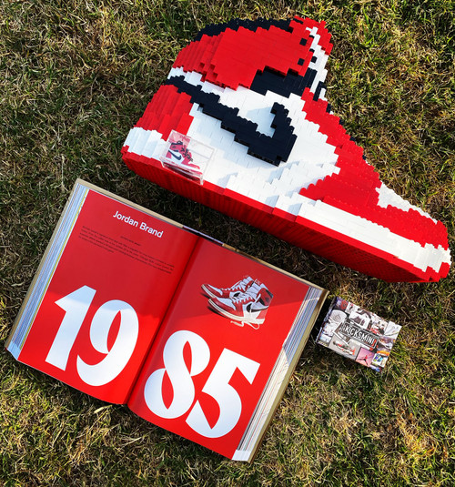 Giant Size Sneaker LEGO/Bricks/Block 3D Sneakers Building Kit (Made to order)