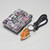SB Dunk Low "Grateful Dead Bear Orange" 3D Sneaker Keychain