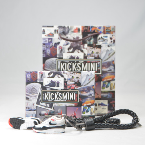 Air Max 1 Anniversary Obsidian 3D Sneaker Keychain