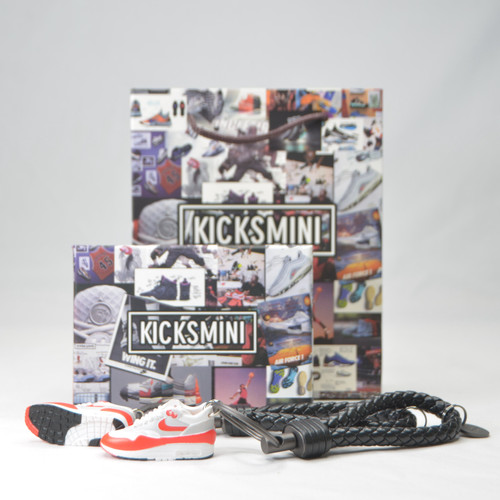 Air Max 1 Anniversary Red 3D Sneaker Keychain