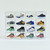 Kobe Bryant/LeBron James/Steph Curry Mini Sneaker Collection with Display Case