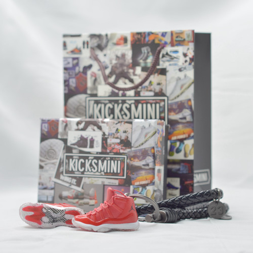 Air Jordan 11 "Win Like 96" 3D Sneaker Keychain
