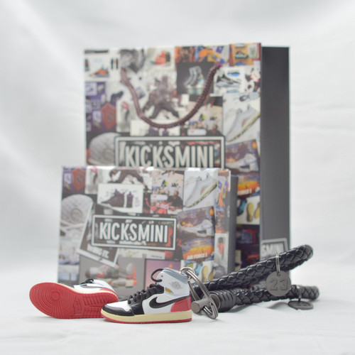 Air Jordan 1 "Union Los Angels Black Toe" 3D Sneaker Keychain