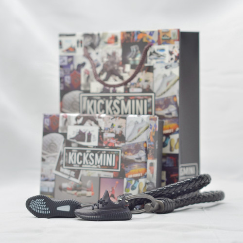 YZY V2 Black 3D Sneaker Keychain