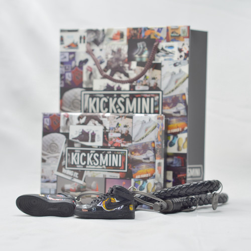 Air Force 1 Mid Sup X NBA Black Keychain