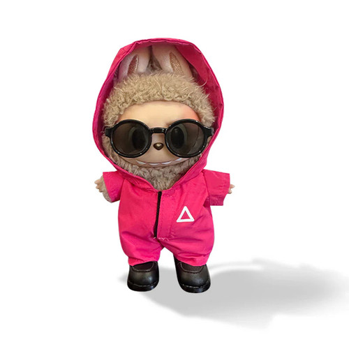 Handcrafted  Squid Game Hoodie | Labubu Clothes | Labubu Accessories | Labubu Outfits